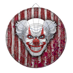 Clown-Karneval Halloween Dartscheibe
