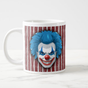 Clown-Karneval Halloween Jumbo-Tasse