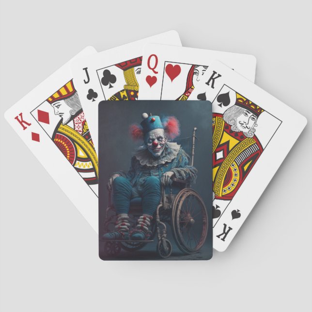 Clown-Karten Spielkarten (Rückseite)