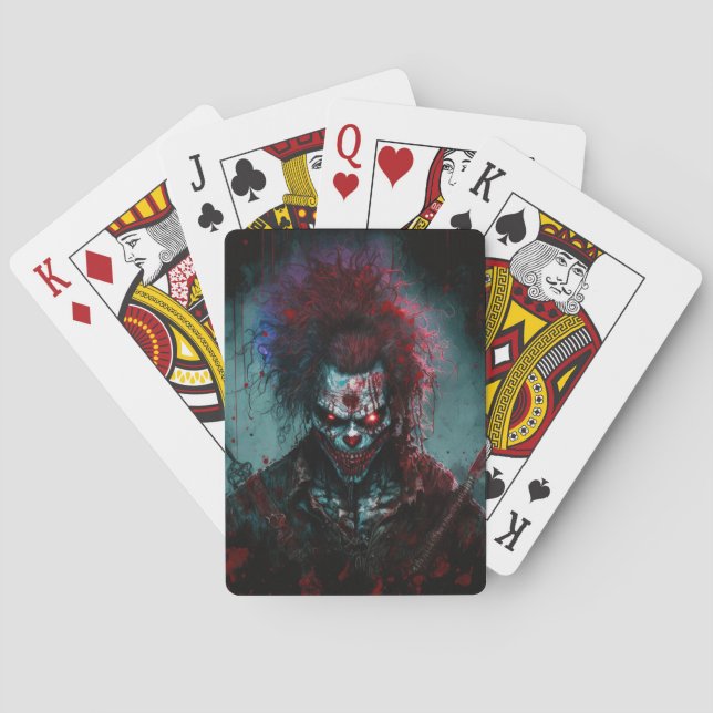 Clown-Karten Spielkarten (Rückseite)