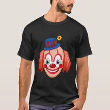 Clown Killer Horror Clownhälfte