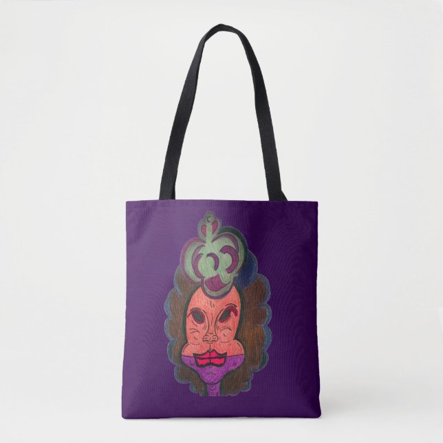 Clown-Königin Tasche (Vorderseite)
