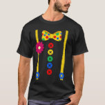 Clown-Kostüm-T - Shirt Funny Circus Halloween<br><div class="desc">Clownkostüm T - Shirt Sonnenlicher Zirkus Halloween Kostüme T-Shirt</div>