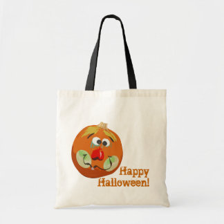 Clown-Kürbis-glückliche Halloween-Tasche Tragetasche