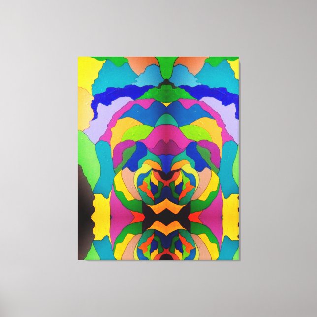 Clown Leinwanddruck (Vorderseite)