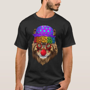 Clown Maine Coon Zirkus Karneval Kostüm Katzen The T-Shirt