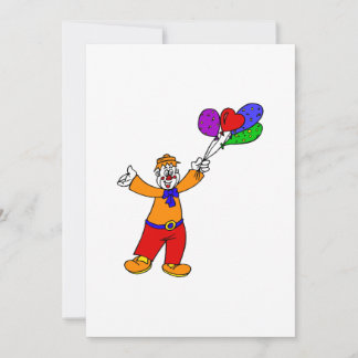 Clown mit Ballons