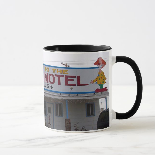 Clown-Motel Tasse (Rechts)