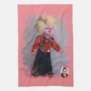Clown/Pallaso/Clown Küchentuch