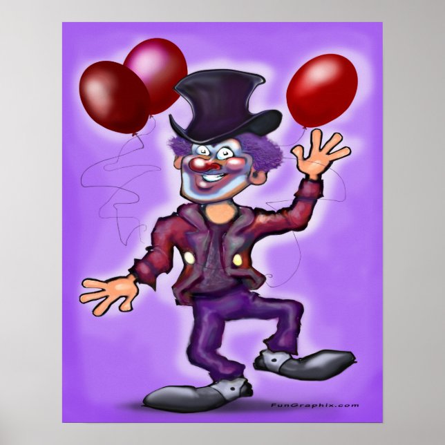 Clown Poster (Vorne)