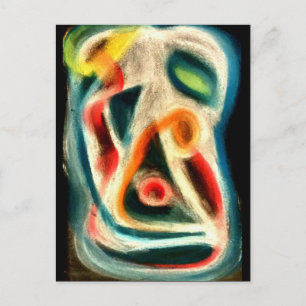 Clown Postkarte