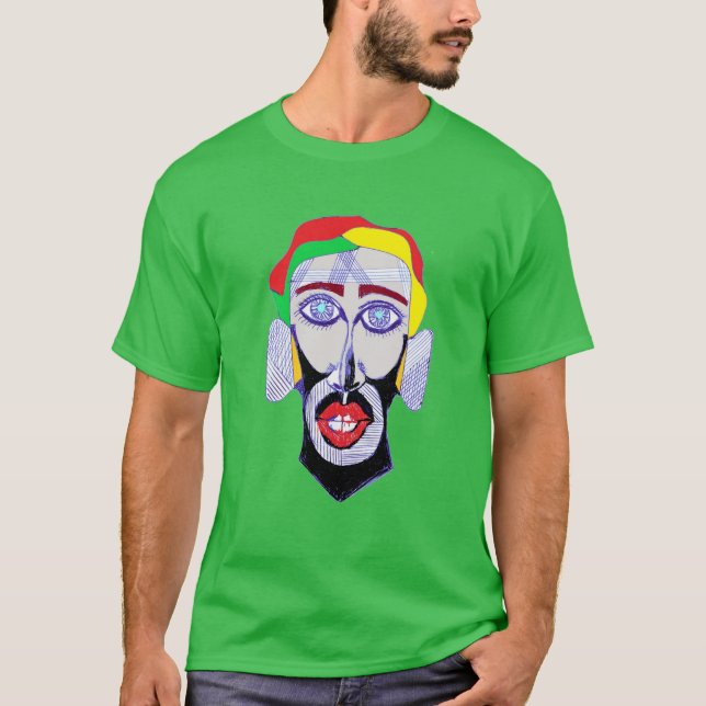 clown robot T-Shirt (Vorderseite)