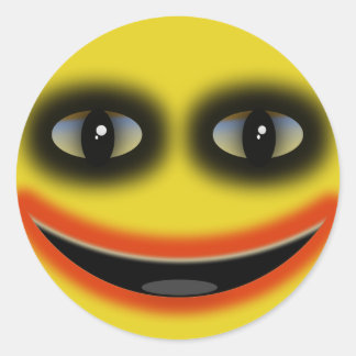 Clown Runder Aufkleber