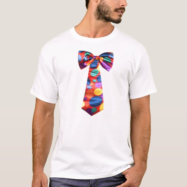 Clown´s Krawatte T-Shirt (Vorderseite)