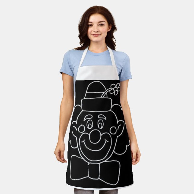 Clown Schürze (Getragen)