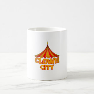 Clown Stadt Verwandlungstasse