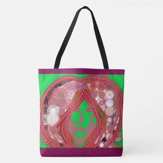 Clown Steampunk Tasche (Vorderseite)