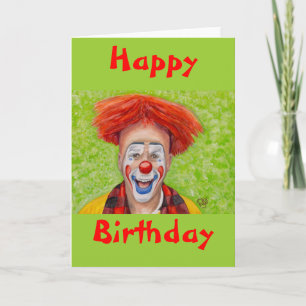 Clown Steven Daniel Copeland Karte