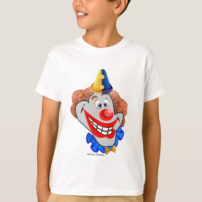 Clown-T-Shirt T-Shirt (Vorderseite)