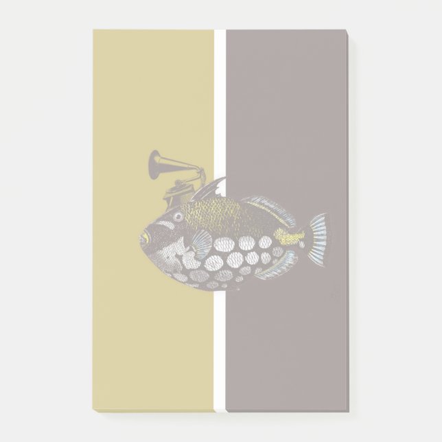 clown triggerfish Post-it® Notes Post-it Klebezettel (Vorderseite)