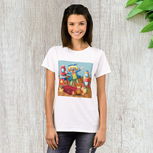 Clown und Spielzeug T - Shirt für Frauen