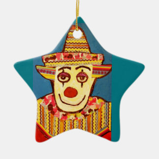 Clown-Verzierung Keramikornament