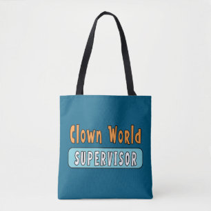 Clown-Welt-Aufseher Tasche