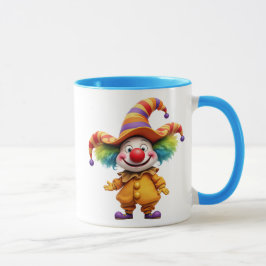 Clown Witze macht Spaß. Tasse