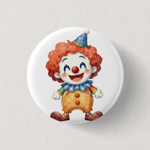Clown-Zirkus-Humor Button