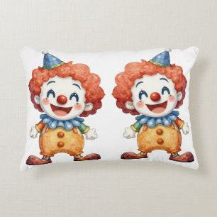 Clown-Zirkus-Humor Dekokissen