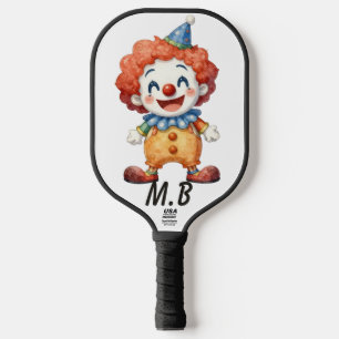 Clown-Zirkus-Humor Pickleball Schläger