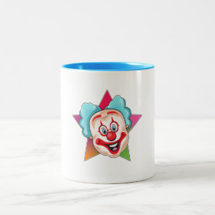 Clown Zweifarbige Tasse