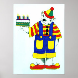 Clownbär Poster