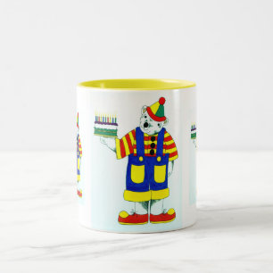 Clownbär Zweifarbige Tasse