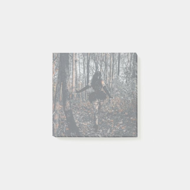 Clownen im Wald Post-it Klebezettel (Vorderseite)