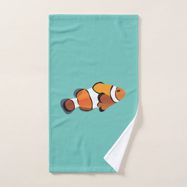 Clownfisch Handtuch (Handtuch)