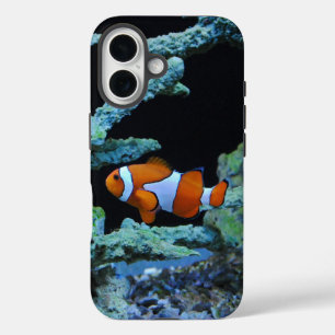 Clownfisch in Korallen iPhone 16 Hülle
