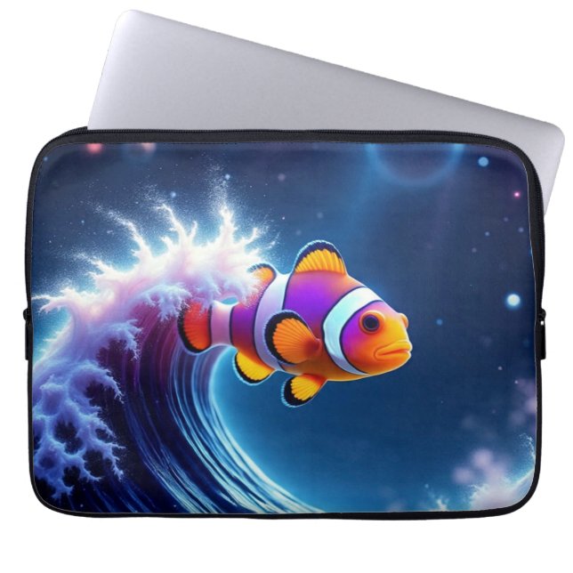 Clownfisch Laptopschutzhülle (Vorderseite)