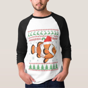 Clownfisch Ugg Christmas Sweater Sea Fish Liebhabe T-Shirt