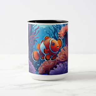 Clownfisch Zweifarbige Tasse