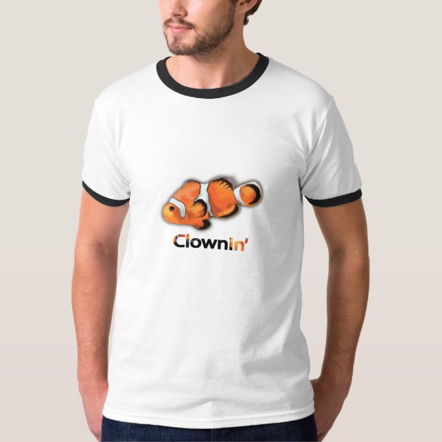 Clownfische groß T-Shirt (Vorderseite)