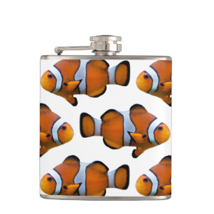Clownfish Frenzy Hip Flask Flachmann