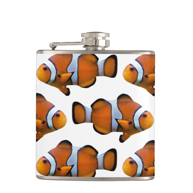Clownfish Frenzy Hip Flask Flachmann (Vorderseite)