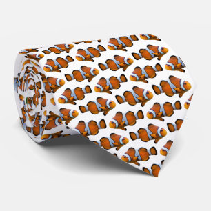 Clownfish Frenzy Krawatte (Farbe auswählen)