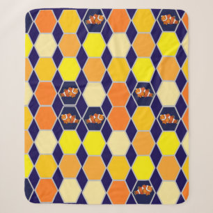 Clownfish Handgezeichnete Kunst Sherpadecke
