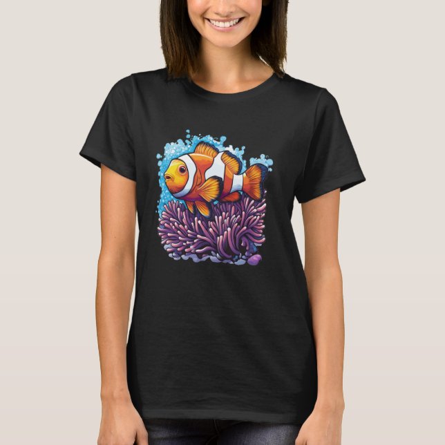 Clownfish Hochseeanemonora T-Shirt (Vorderseite)