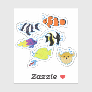 Clownfish und Freunde Aufkleber