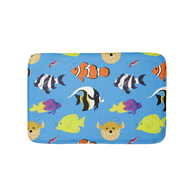 Clownfish und Freunde Badematte (Vorderseite)