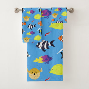 Clownfish und Freunde Badhandtuch Set