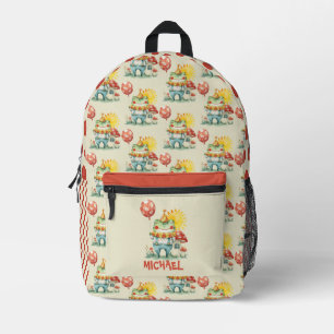 Clownfrösche Niedlicher Cotattore Name Bedruckter Rucksack